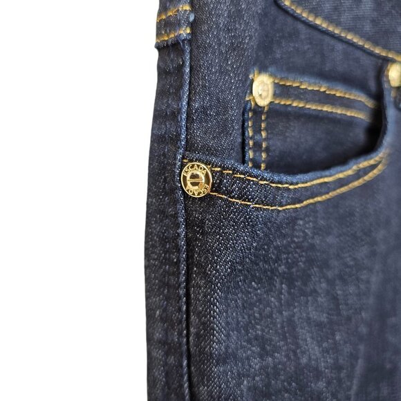 Escada Womens Dark Wash Straight Leg Jeans Size 38 US Medium - Picture 7 of 10